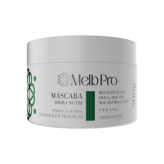 Máscara Hidra-Nutri CurlyQ 300g – Melb Pro