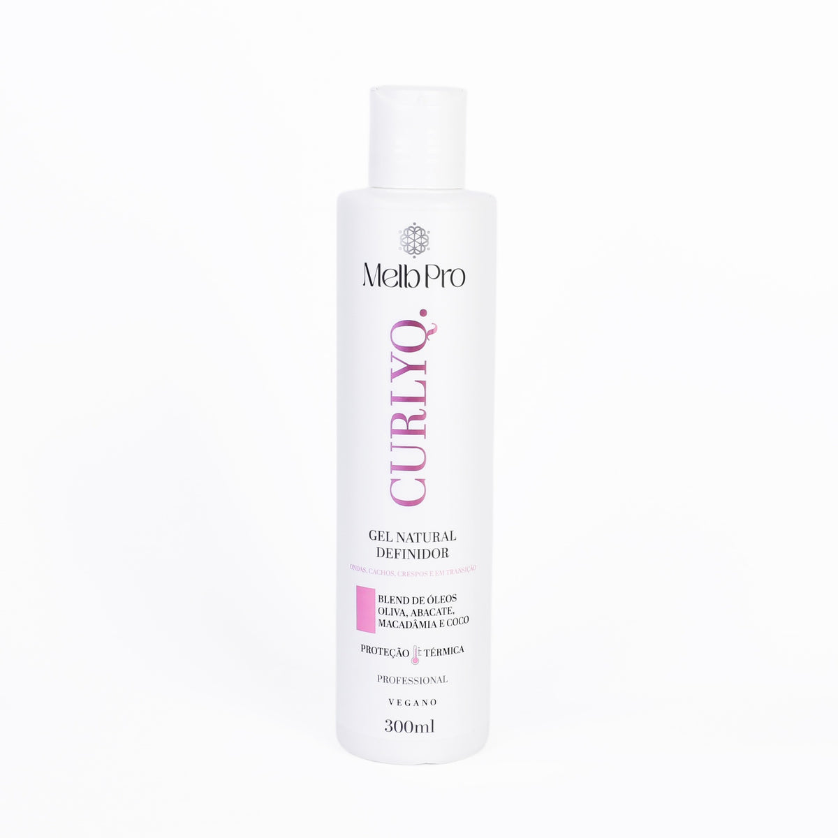 Gel Natural Definidor CurlyQ 300ml – Melb Pro