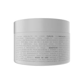 Máscara Hidra-Nutri CurlyQ 300g – Melb Pro